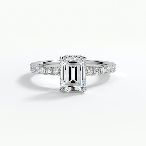 9ct White Gold 1.50ct Emerald Cut Halo Cluster Laboratory Grown Diamond Engagement Ring (Copy) (Copy) (Copy) (Copy) (Copy)