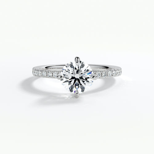 Platinum 1.50ct Brilliant Cut Laboratory Grown Diamond Engagement Ring (Copy) (Copy)