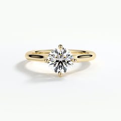9ct Yellow Gold 1.50ct Brilliant Cut Laboratory Grown Diamond Engagement Ring
