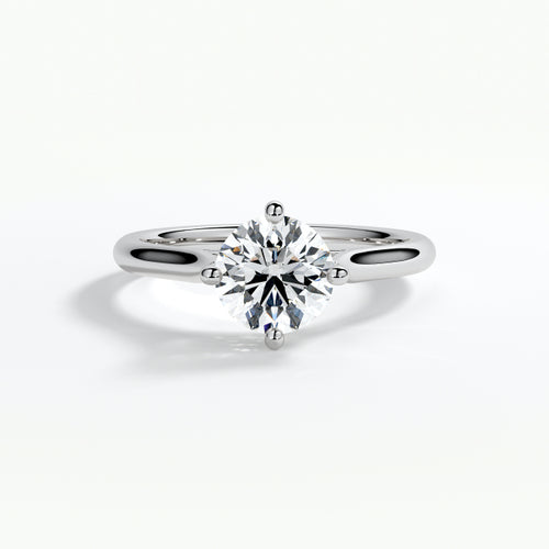 9ct White Gold 1.50ct Brilliant Cut Laboratory Grown Diamond Engagement Ring