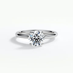 9ct White Gold 1.50ct Brilliant Cut Laboratory Grown Diamond Engagement Ring
