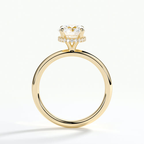 9ct Yellow Gold 1.50ct Brilliant Cut Laboratory Grown Diamond Engagement Ring