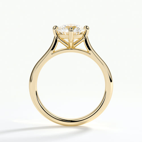 9ct Yellow Gold 1.50ct Brilliant Cut Laboratory Grown Diamond Engagement Ring