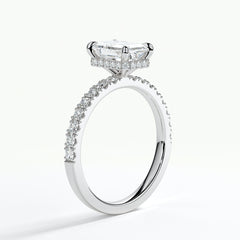 9ct White Gold 1.50ct Emerald Cut Halo Cluster Laboratory Grown Diamond Engagement Ring (Copy) (Copy) (Copy) (Copy) (Copy)