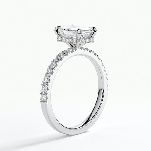9ct White Gold 1.50ct Emerald Cut Halo Cluster Laboratory Grown Diamond Engagement Ring (Copy) (Copy) (Copy) (Copy) (Copy)