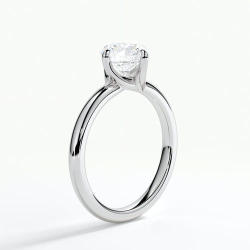 9ct White Gold 1.50ct Brilliant Cut Laboratory Grown Diamond Engagement Ring