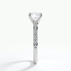 9ct White Gold 1.50ct Brilliant Cut Laboratory Grown Diamond Engagement Ring