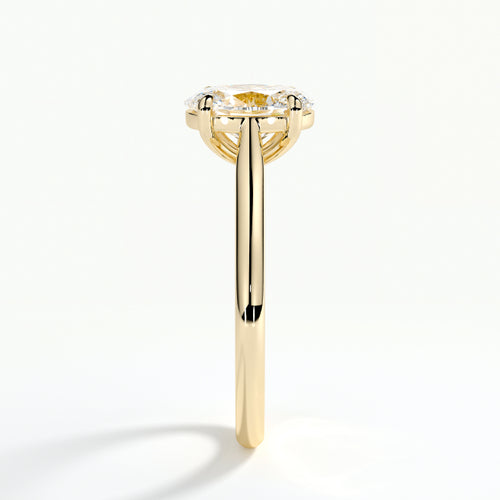 9ct Yellow Gold 1.50ct Oval Brilliant Cut Laboratory Grown Diamond Engagement Ring (Copy)