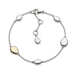 Kit Heath Coast Pebble Golden Station Bracelet