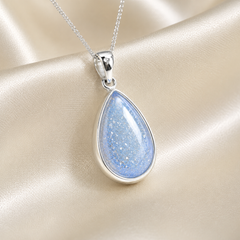Maci Memories Sterling Silver Ashes Memorial Necklace