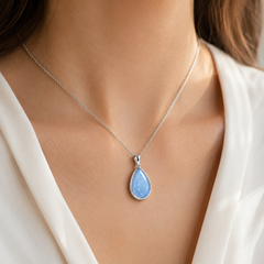 Maci Memories Sterling Silver Ashes Memorial Necklace