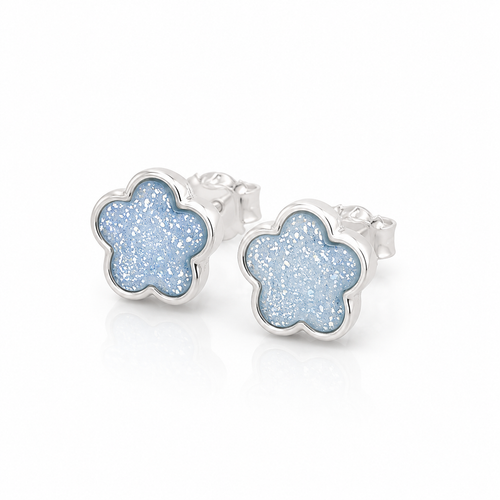 Maci Memories Sterling Silver Ashes Memorial earrings