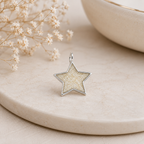 Maci Memories Sterling Silver Star, Ashes Memorial Necklace