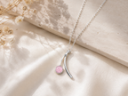 Sterling Silver Ashes Memorial Pendant And Chain