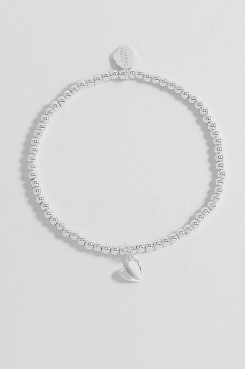 Estella Bartlett "Mum In A Million" Sienna Folded Heart Bracelet