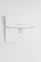 Estella Bartlett "Wonderful Sister" Doodle Heart Bracelet