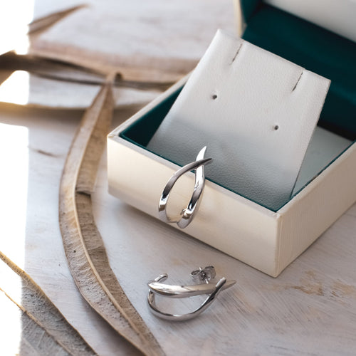 Kit Heath Entwine Twine Twist Hoop Earrings