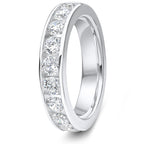 1.25ct 9ct gold Diamond Channel Set Wedding Ring