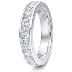 1.25ct 9ct gold Diamond Channel Set Wedding Ring