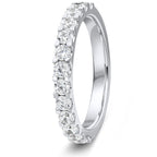 0.75ct 9ct Gold Diamond Mini Claw Set Wedding Ring