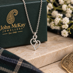 Limited-edition Heritage Collection Paisley Heart Necklace