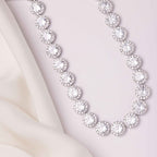 Hana Halo Collar Crystal Bridal Necklace