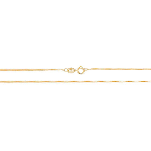 9ct Yellow Gold 1.00ct Round Brilliant Cut Laboratory Diamond Necklace