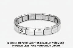 Nomination Classic Composable Stainless Steel Starter Charm Bracelet