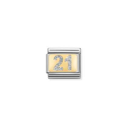 Nomination Glitter Birthday Numbers 18-40