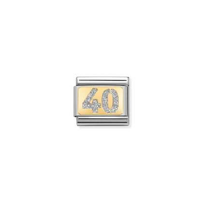 Nomination Glitter Birthday Numbers 18-40