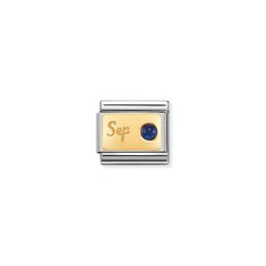 Nomination Birthstone Charms In yellow gold January - December