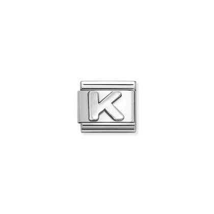 Nomination Letter Charms A-Z In Stainless Steal