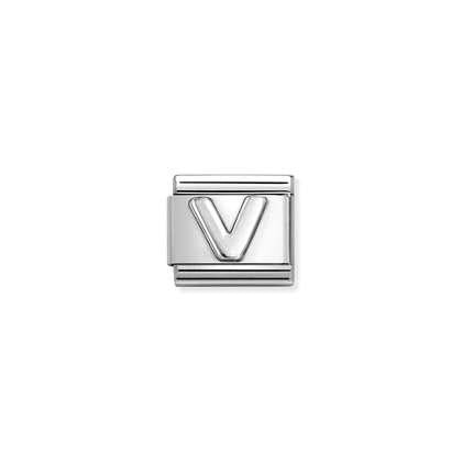 Nomination Letter Charms A-Z In Stainless Steal