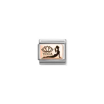 Nomination Yoga Cobra Pose Charm