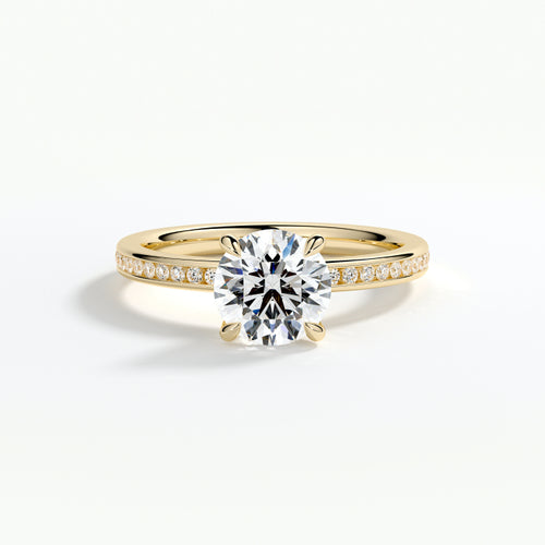 9ct Yellow Gold 1.50ct Brilliant Cut Laboratory Grown Diamond Engagement Ring