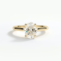 9ct Yellow Gold 1.50ct Oval Brilliant Cut Laboratory Grown Diamond Engagement Ring (Copy)