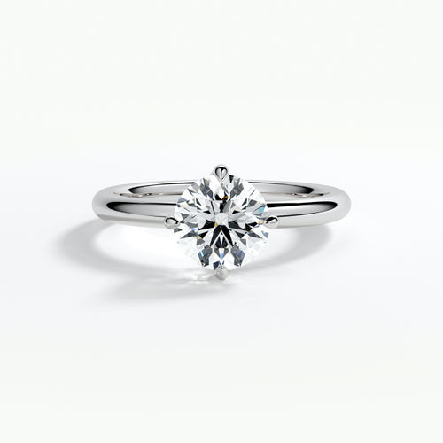 9ct White Gold 1.50ct Brilliant Cut Laboratory Grown Diamond Engagement Ring