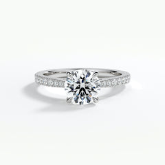 9ct White Gold 1.50ct Brilliant Cut Laboratory Grown Diamond Engagement Ring