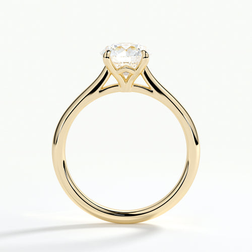 9ct Yellow Gold 1.50ct Brilliant Cut Laboratory Grown Diamond Engagement Ring