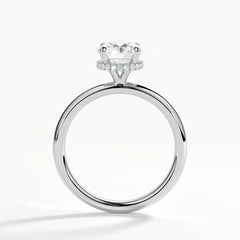 9ct whiter Gold 1.50ct Brilliant Cut Laboratory Grown Diamond Engagement Ring