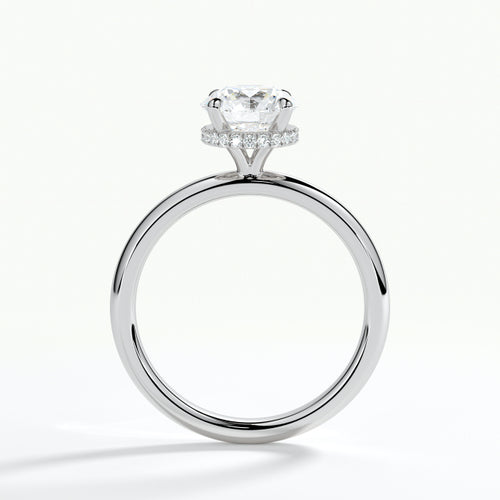 9ct whiter Gold 1.50ct Brilliant Cut Laboratory Grown Diamond Engagement Ring