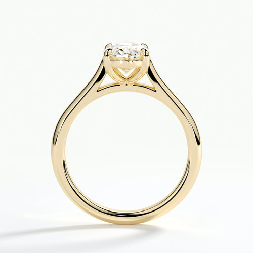 9ct Yellow Gold 1.50ct Oval Brilliant Cut Laboratory Grown Diamond Engagement Ring (Copy)