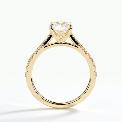 9ct yellow Gold 1.50ct Brilliant Cut Laboratory Grown Diamond Engagement Ring (Copy) (Copy)
