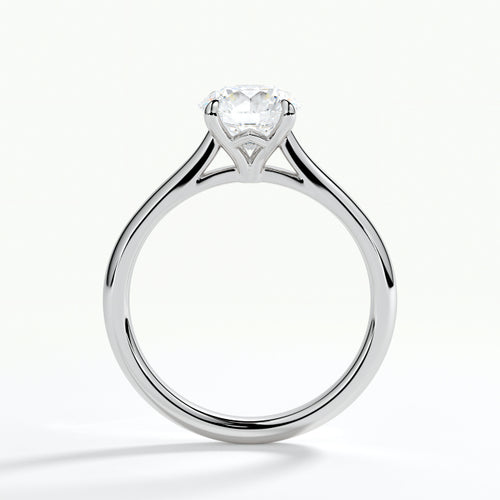 9ct White Gold 1.50ct Brilliant Cut Laboratory Grown Diamond Engagement Ring