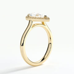 9ct Yellow Gold 1.50ct Pear Cut Laboratory Grown Diamond Engagement Ring (Copy)