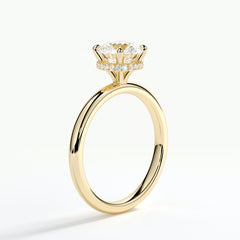 9ct Yellow Gold 1.50ct Brilliant Cut Laboratory Grown Diamond Engagement Ring