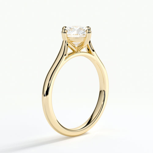 9ct Yellow Gold 1.50ct Brilliant Cut Laboratory Grown Diamond Engagement Ring