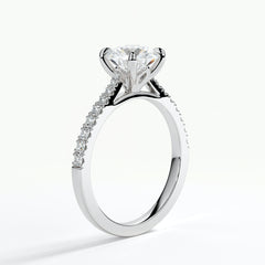9ct White Gold 1.50ct Brilliant Cut Laboratory Grown Diamond Engagement Ring