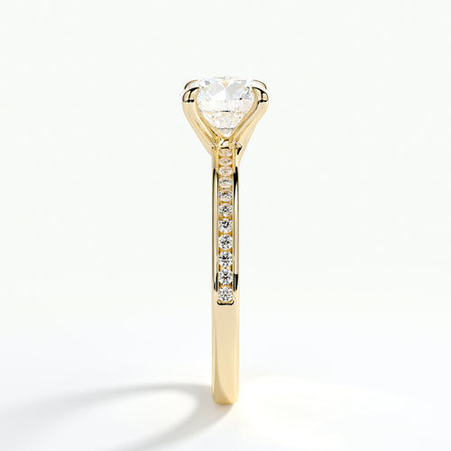 9ct Yellow Gold 1.50ct Brilliant Cut Laboratory Grown Diamond Engagement Ring