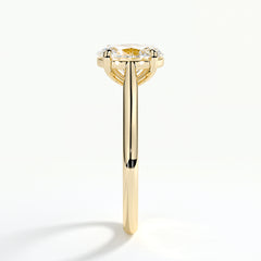 9ct Yellow Gold 1.50ct Oval Brilliant Cut Laboratory Grown Diamond Engagement Ring (Copy)